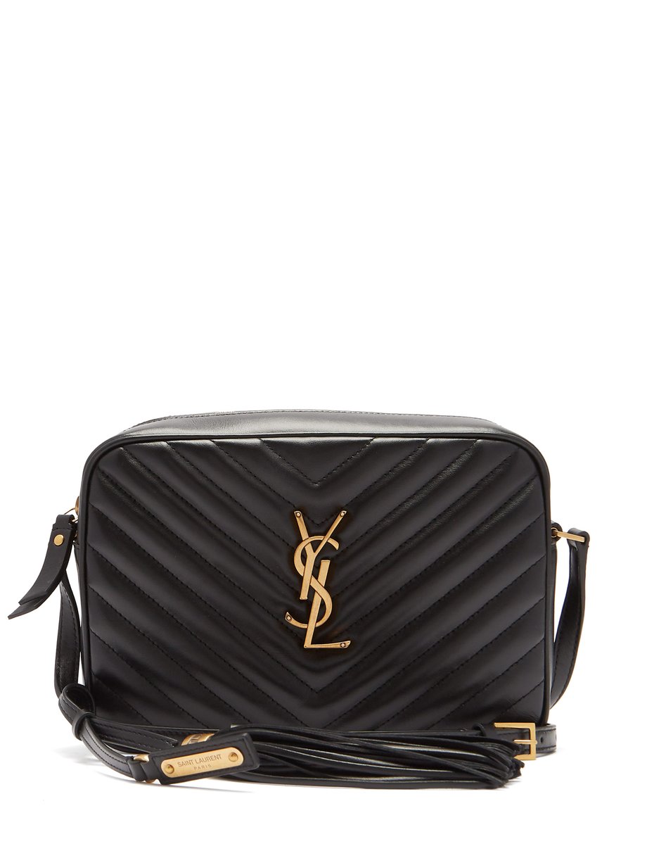 Black Lou quilted-leather cross-body bag | Saint Laurent ...