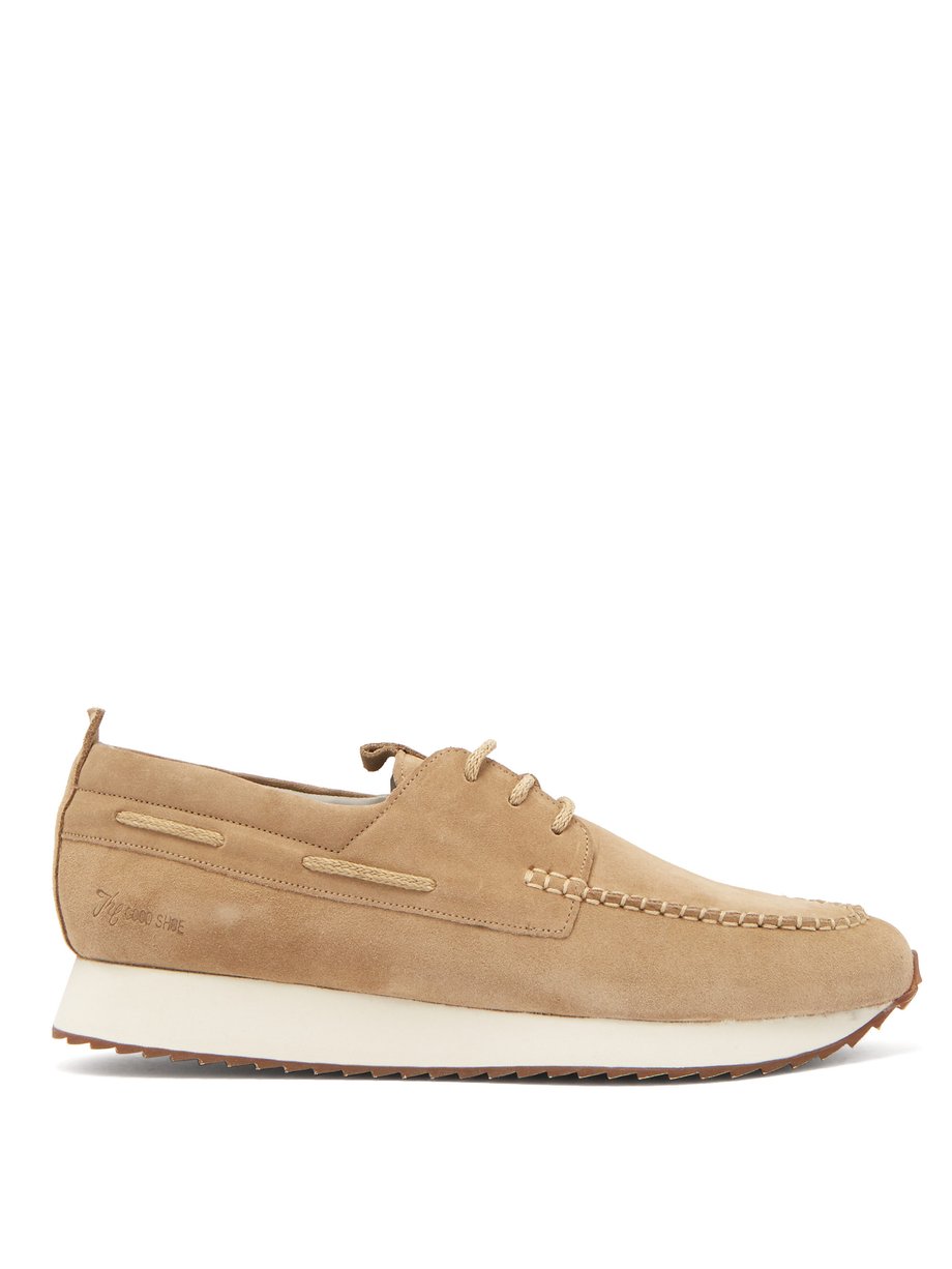 Neutral Sneaker 15 suede deck shoes | Grenson | MATCHESFASHION UK