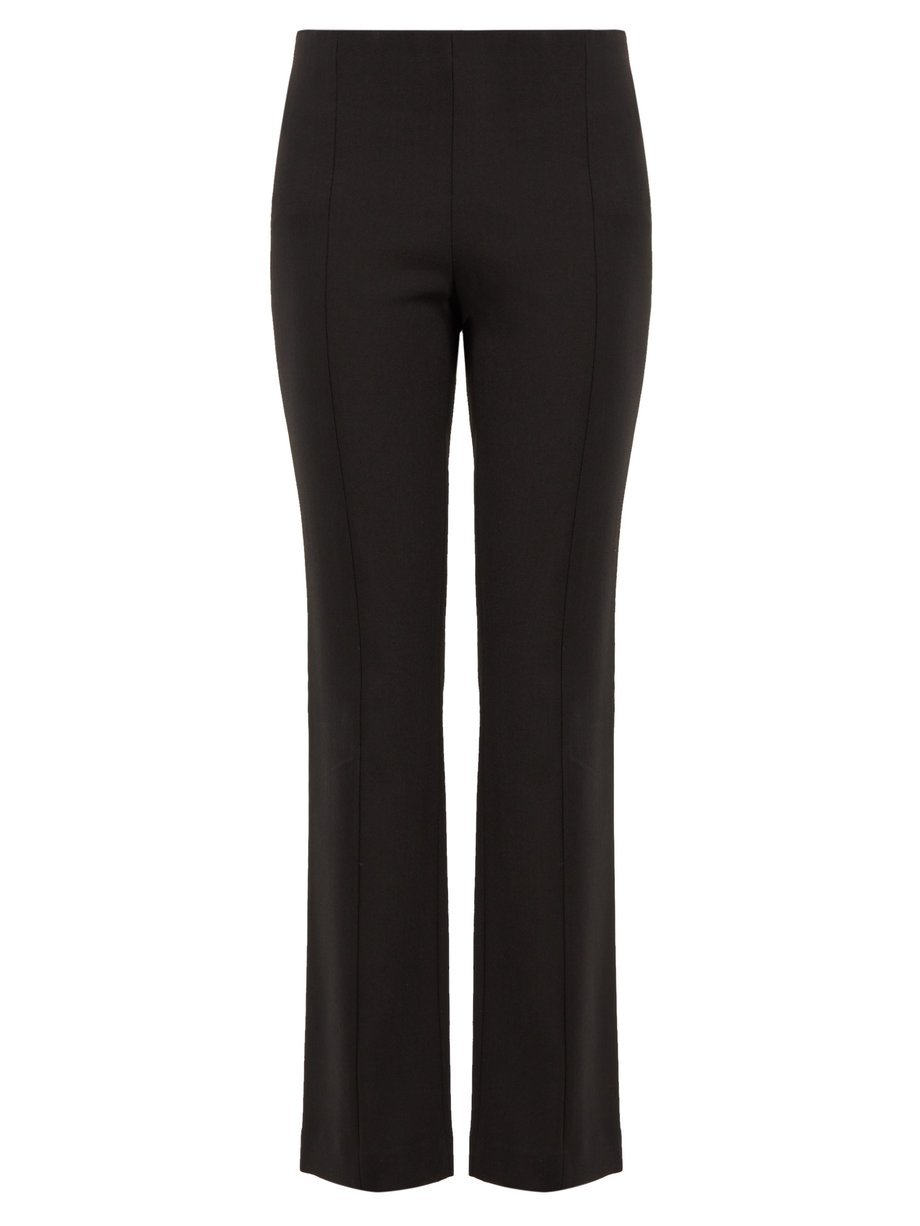 Black Rona mid-rise trousers | The Row | MATCHESFASHION US