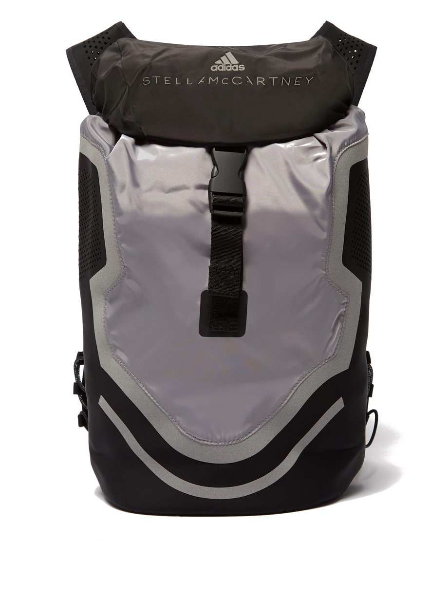 Black Run perforated-neoprene backpack 