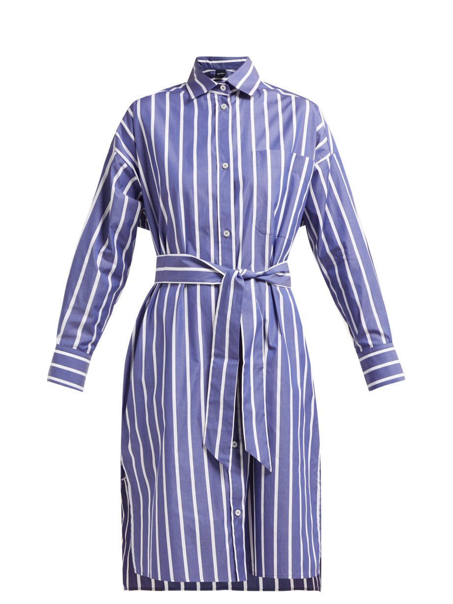 Blue Miglio shirtdress | Max Mara Beachwear | MATCHESFASHION AU