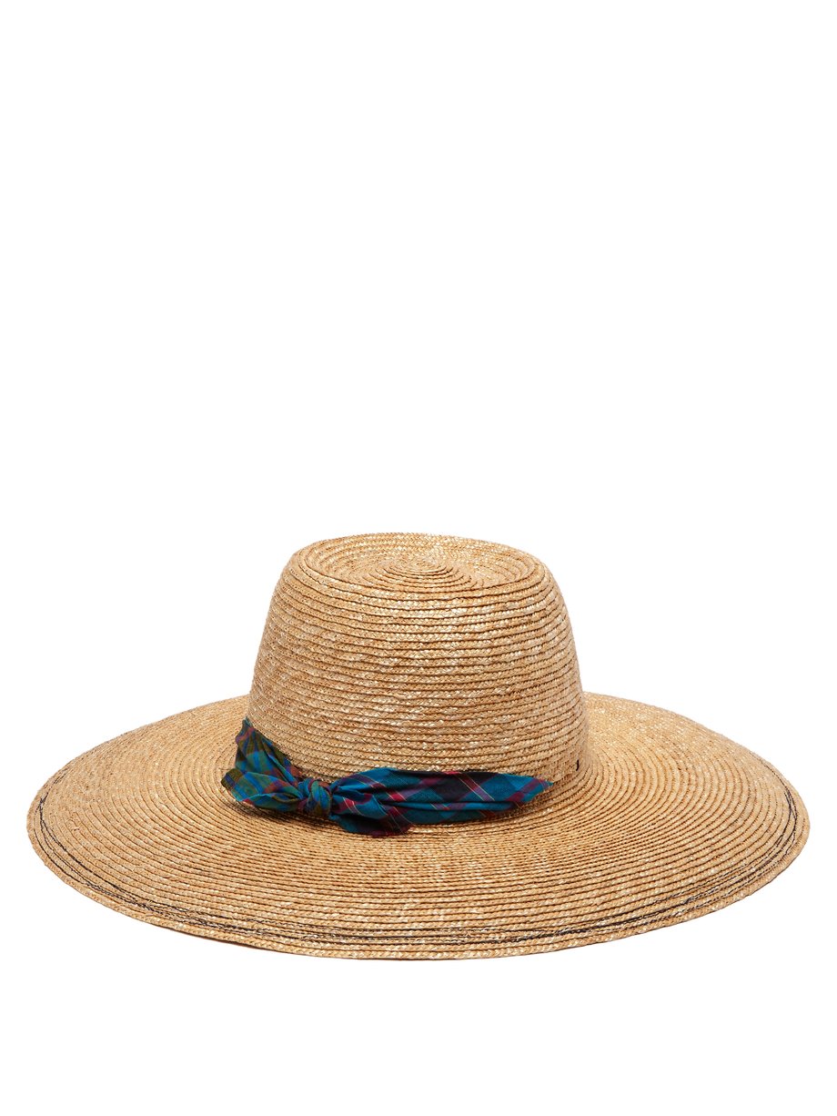 Neutral Windsock straw hat | Lola Hats | MATCHESFASHION UK