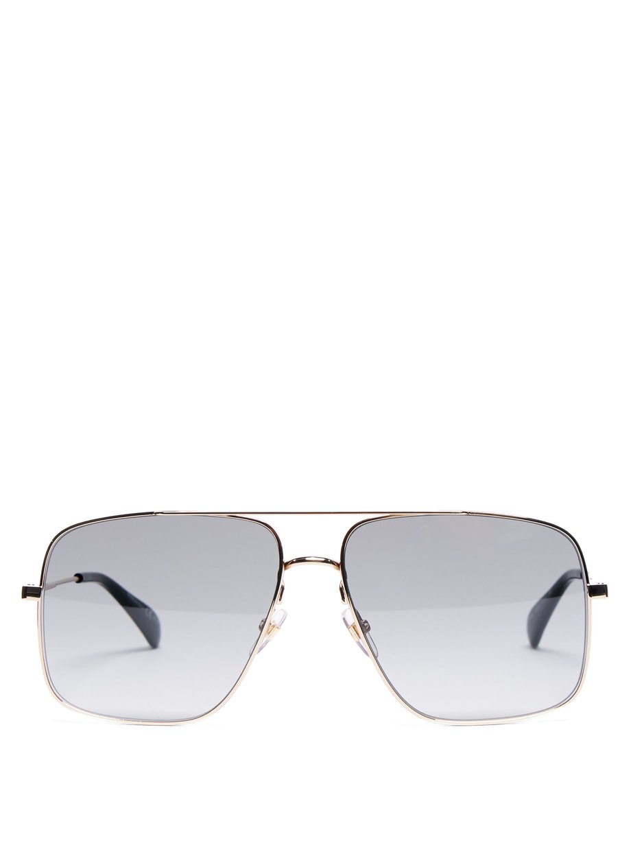 givenchy square aviator sunglasses