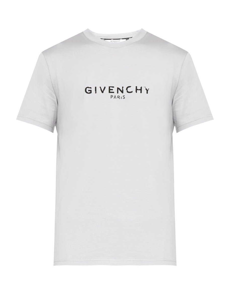 givenchy distressed tee