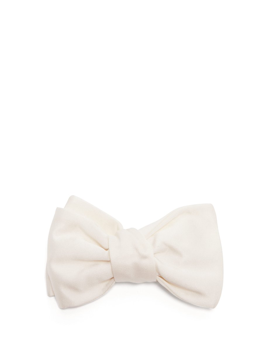 White Pagvan silk-satin bowtie | Givenchy | MATCHESFASHION UK