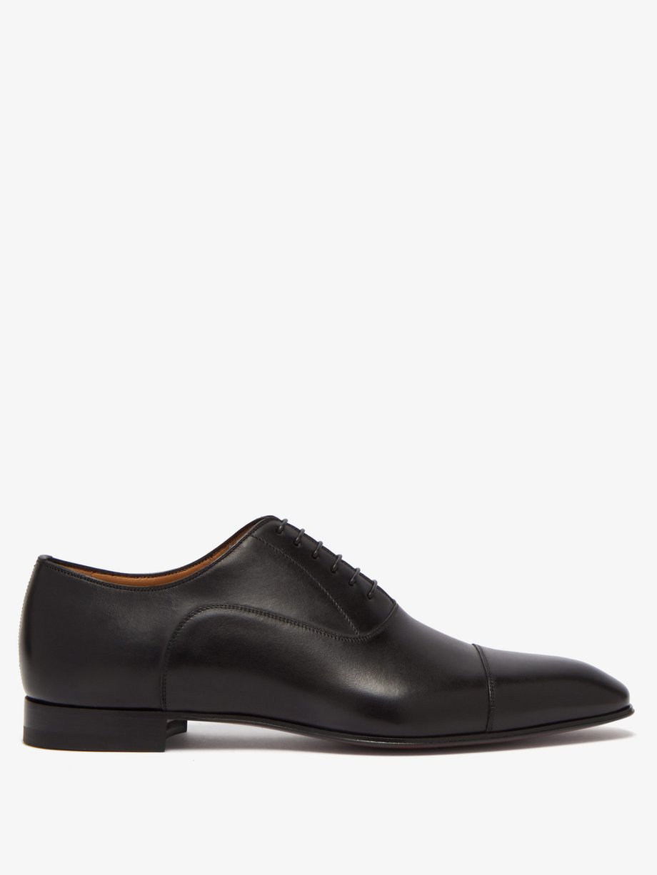 Black Greggo leather oxford shoes 