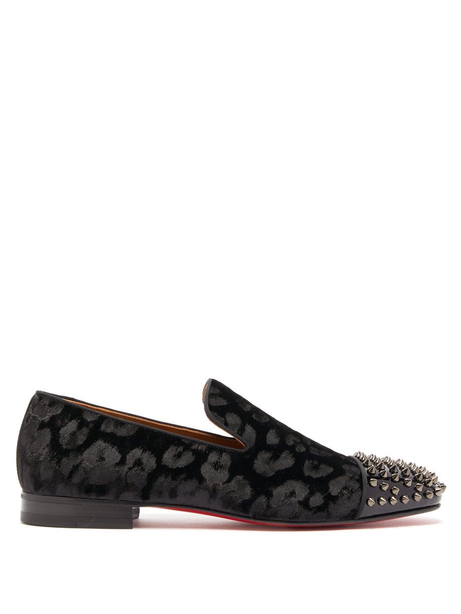 gucci loafers leopard
