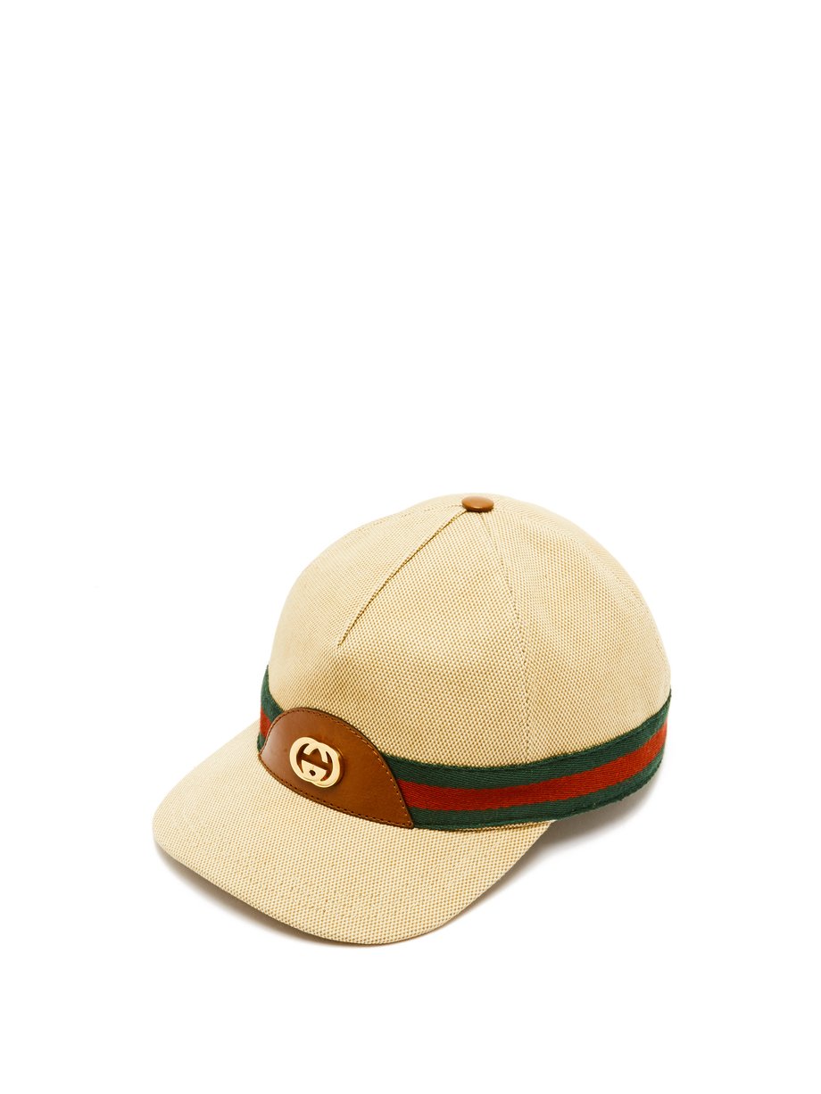 gg web stripe baseball cap