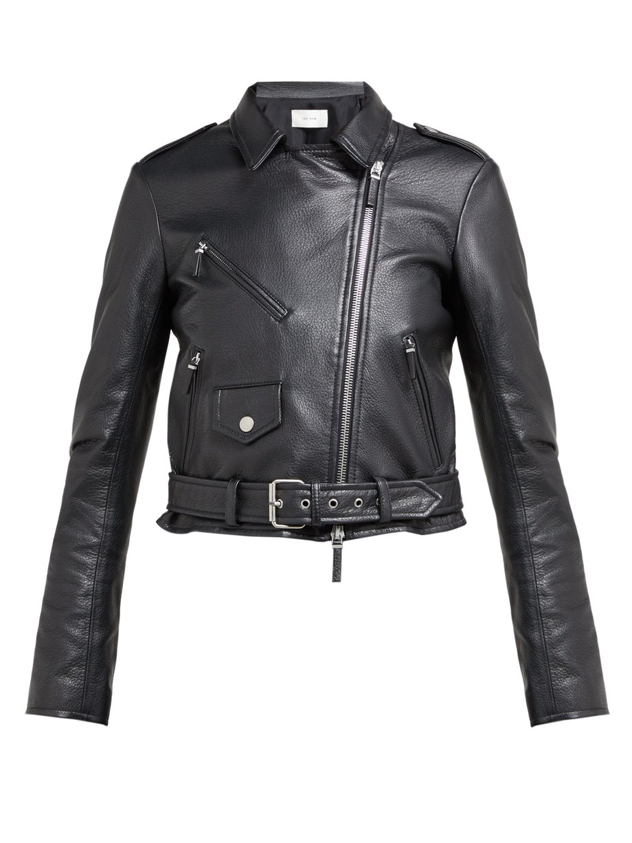 Black Perlin leather jacket | The Row | MATCHESFASHION US