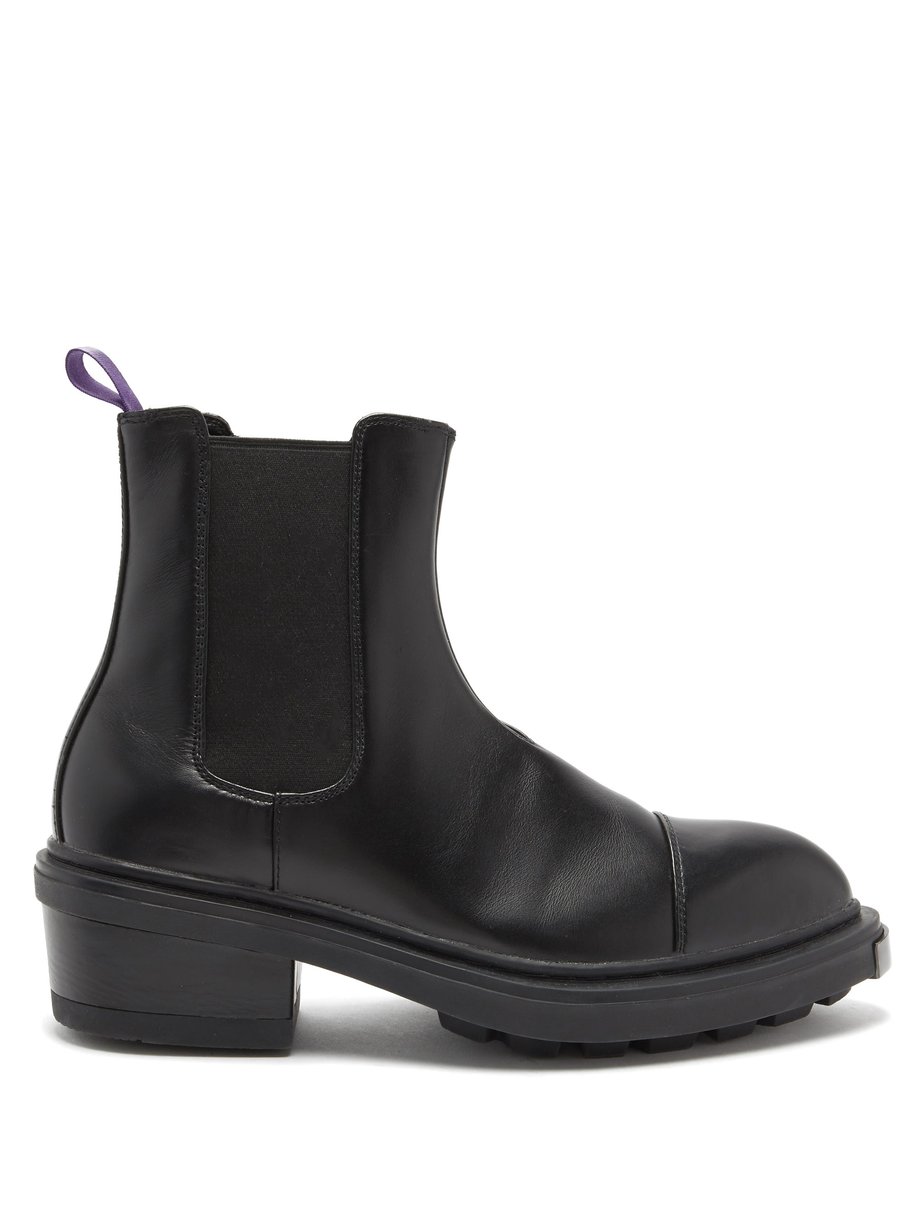 Eytys Black Nikita heeled leather Chelsea boots | 매치스패션, 모던 럭셔리 온라인 쇼핑