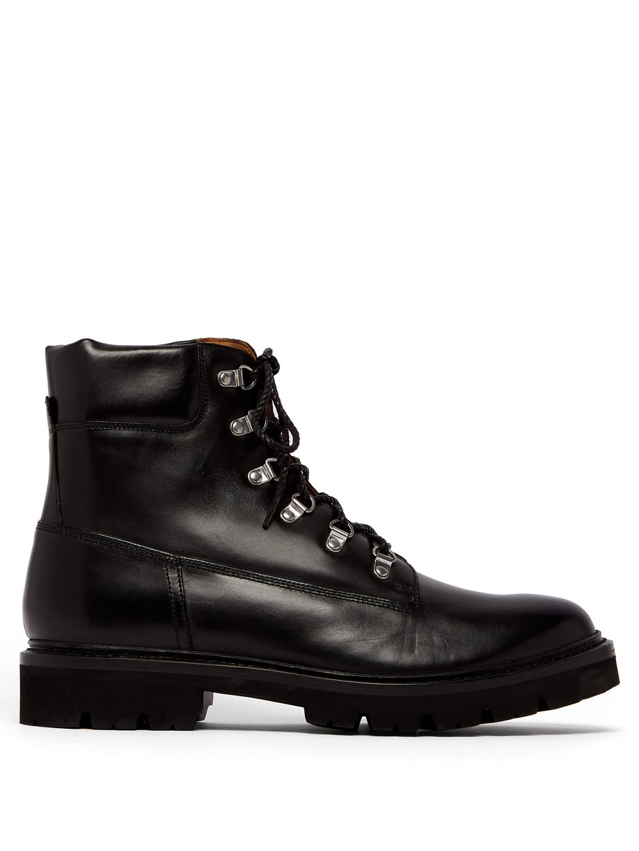 Black Rutherford leather boots | Grenson | MATCHESFASHION US