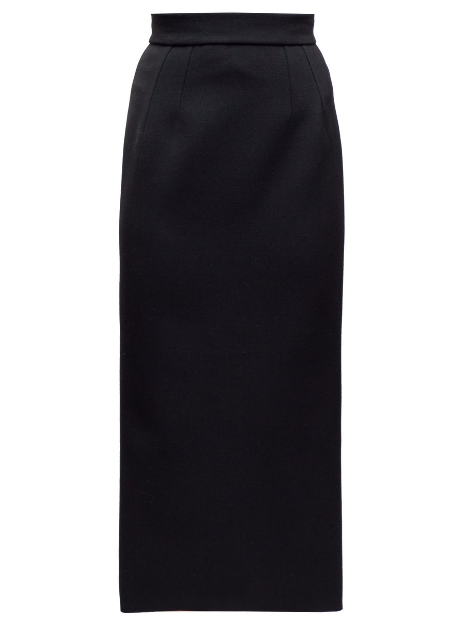 Black Crepe pencil skirt | Dolce & Gabbana | MATCHESFASHION US