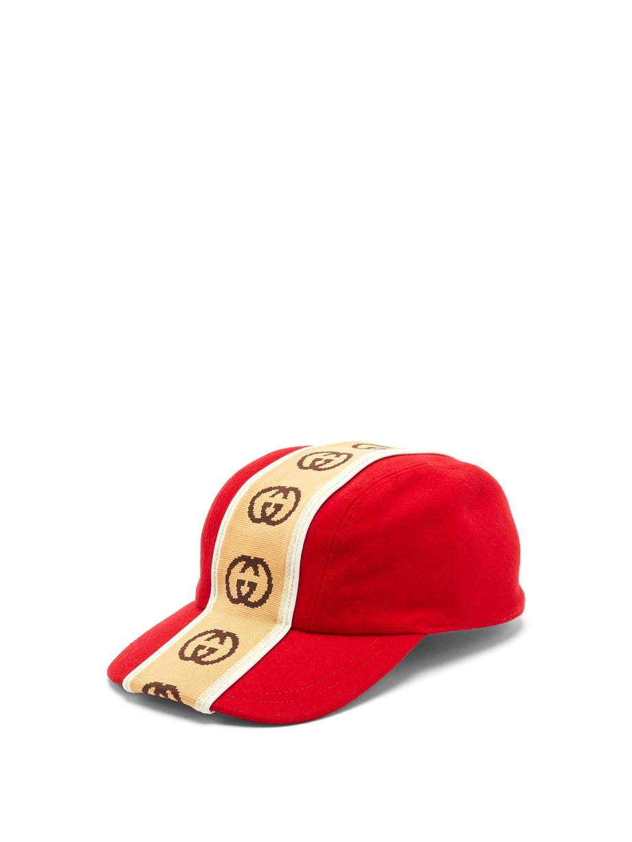 red gucci hat