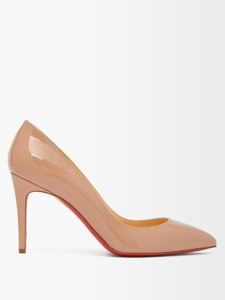 Neutral Pigalle 85 patent-leather Christian Louboutin | MATCHESFASHION