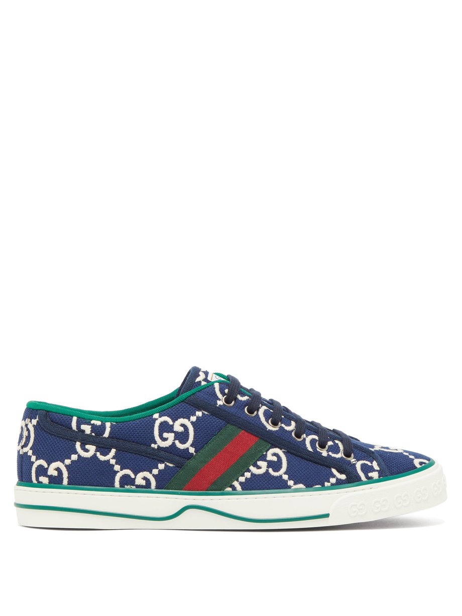 gucci trainers blue