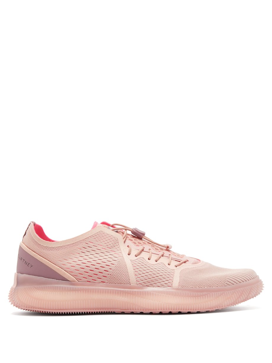 Pureboost mesh trainers Pink Adidas By 