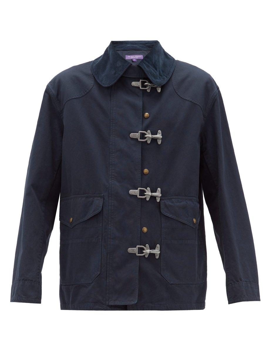 Navy Cotton fireman coat | Ralph Lauren Purple Label | MATCHESFASHION UK