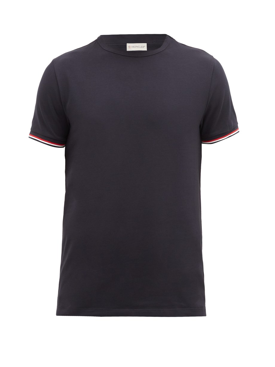 moncler striped t shirt