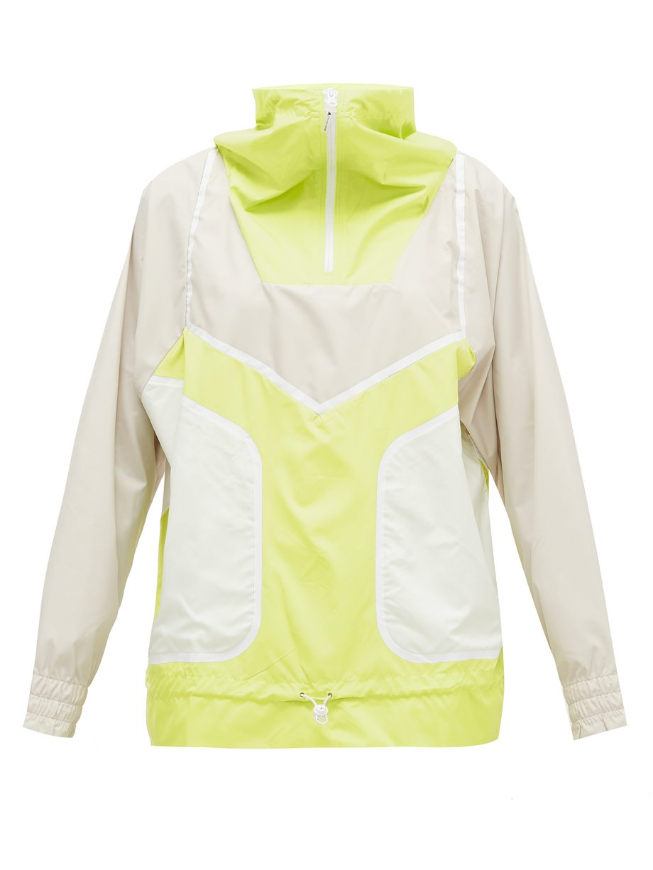 Adidas By Stella Mccartney Grey Half Zip Technical Running Jacket 매치스패션 모던 럭셔리 온라인 쇼핑