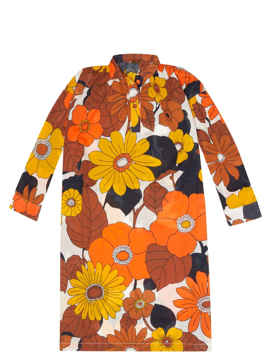 Print Valerie floral-print cotton dress | Dodo Bar Or | MATCHESFASHION UK