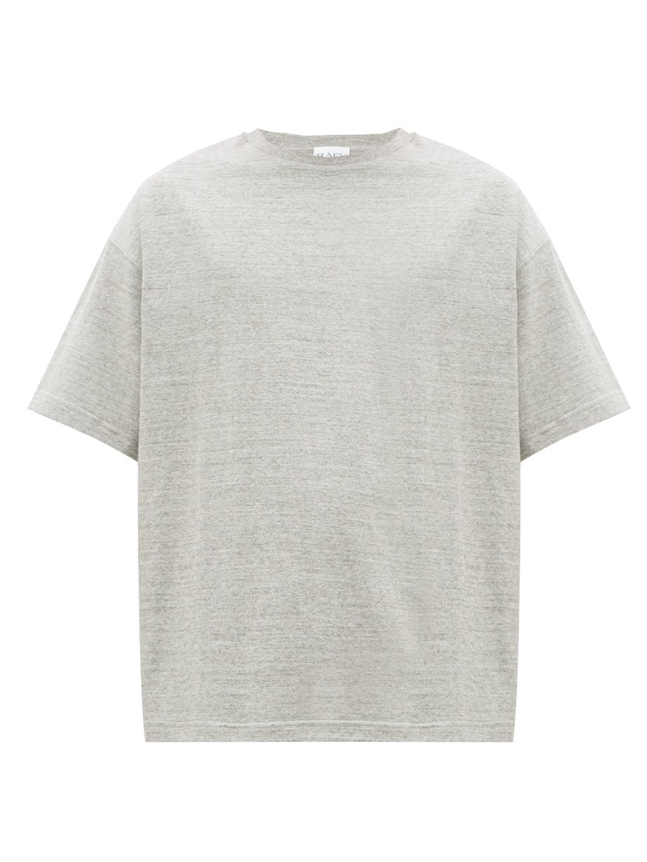Grey Oversized cotton-jersey T-shirt | Raey | MATCHESFASHION US