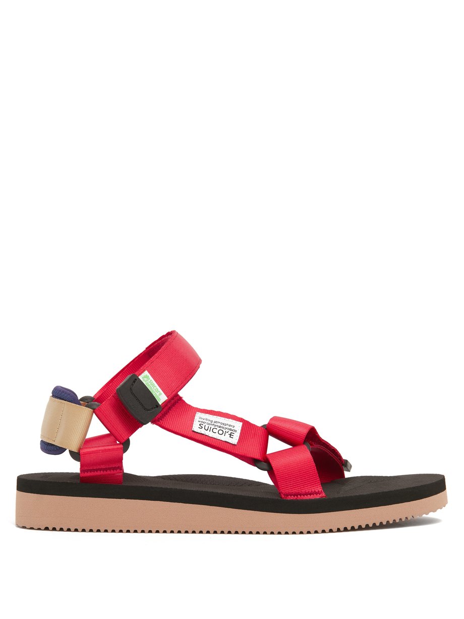 Red Depa Cab technical sandals | Suicoke | MATCHESFASHION US