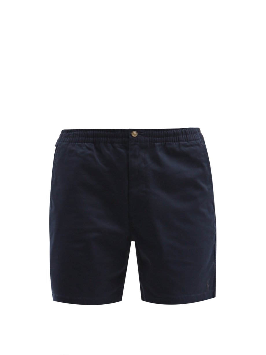 폴로 랄프로렌 반바지 Polo Ralph Lauren Navy Prepster classic-fit cotton-blend chino shorts