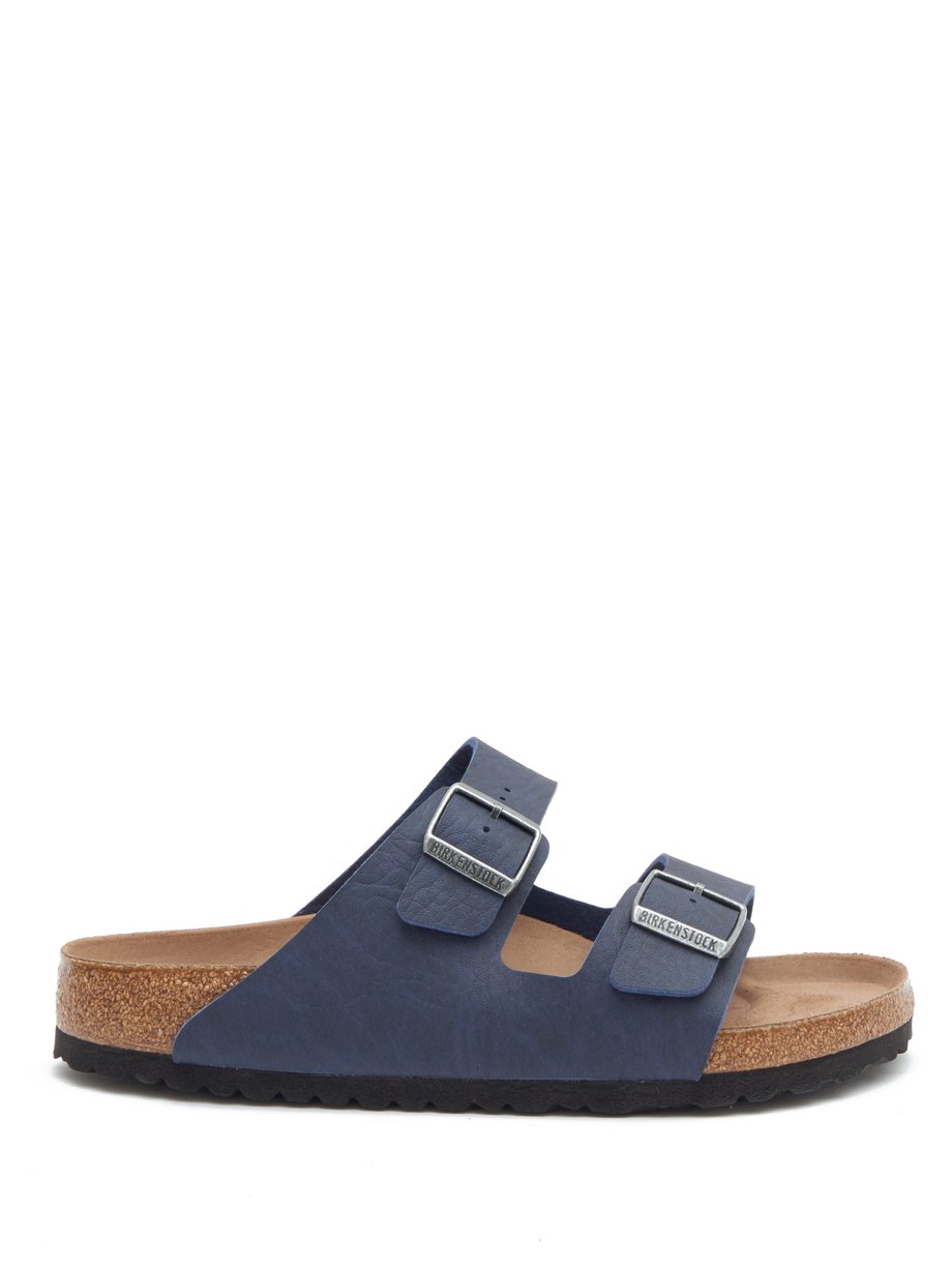 birkenstock arizona navy leather