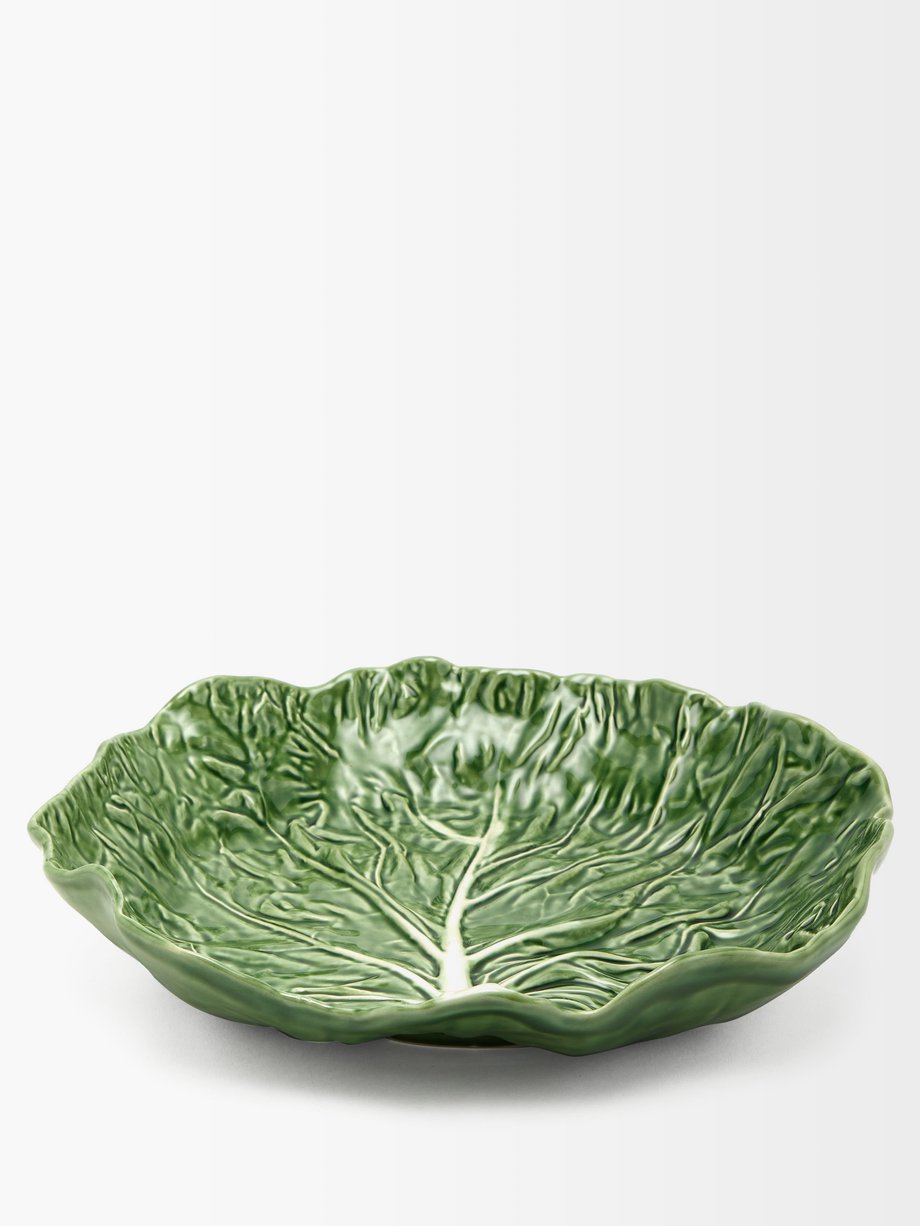 Cabbage large earthenware salad bowl