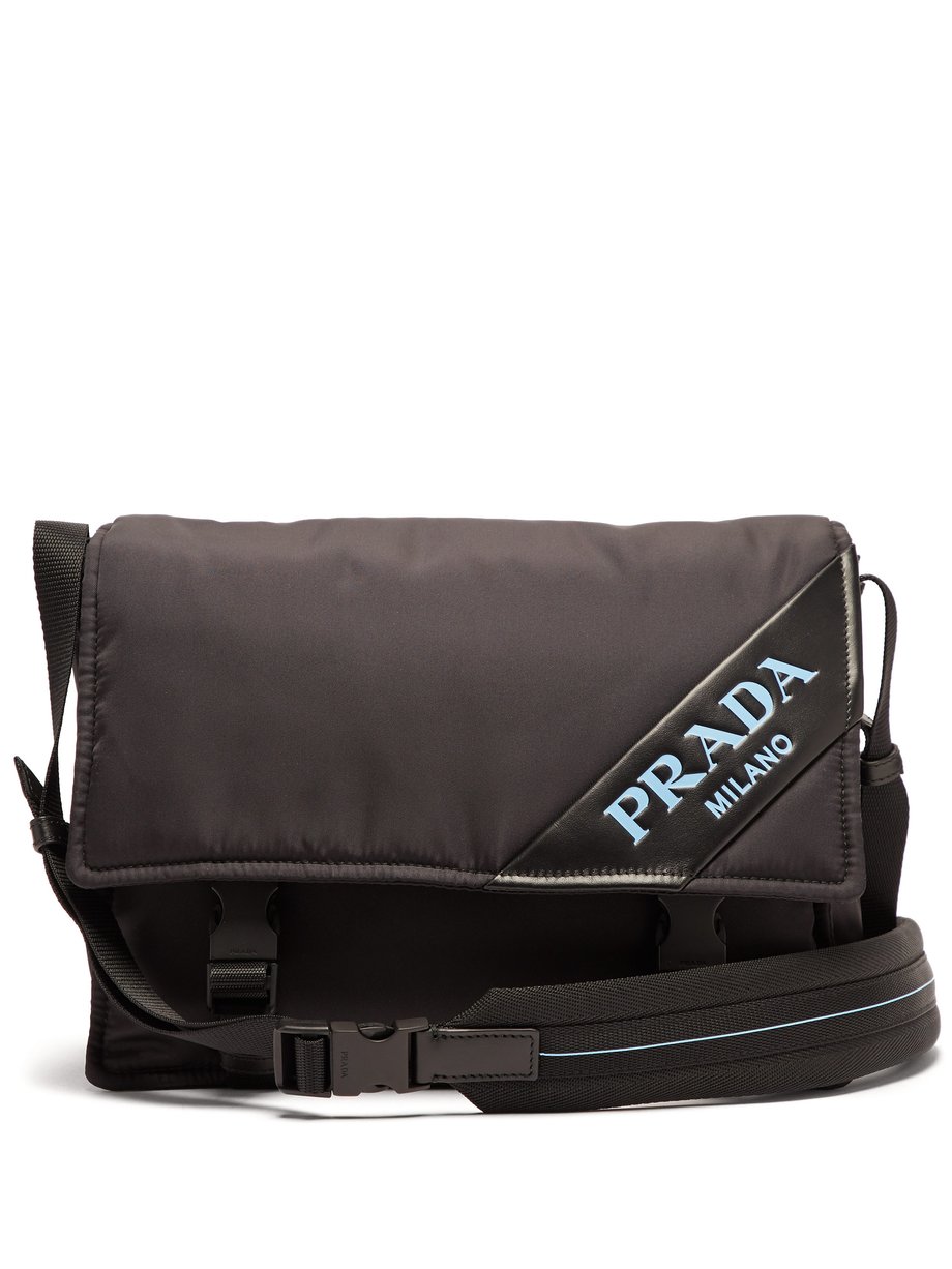 black prada messenger bag