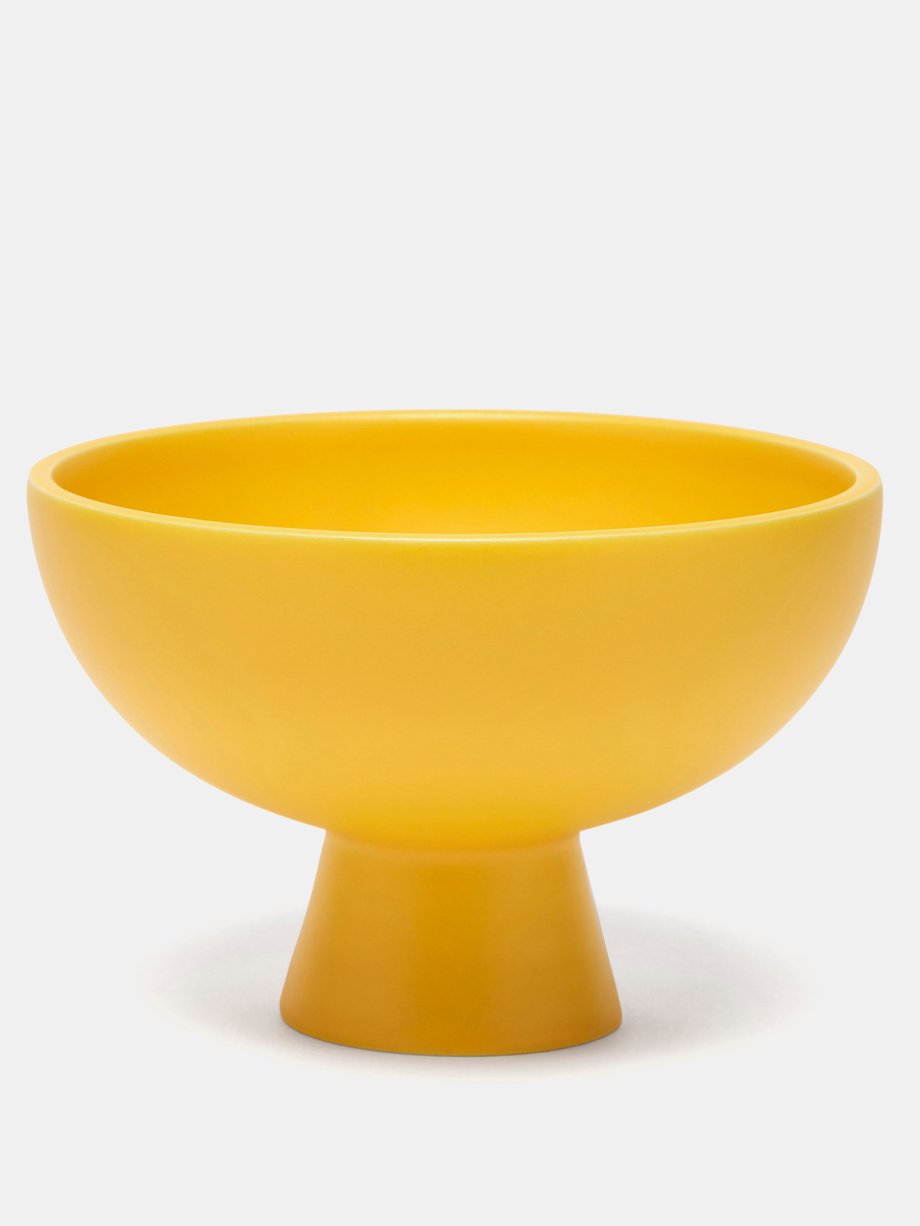 라위 세라믹 볼 라지 Raawii Yellow Stroem large ceramic bowl