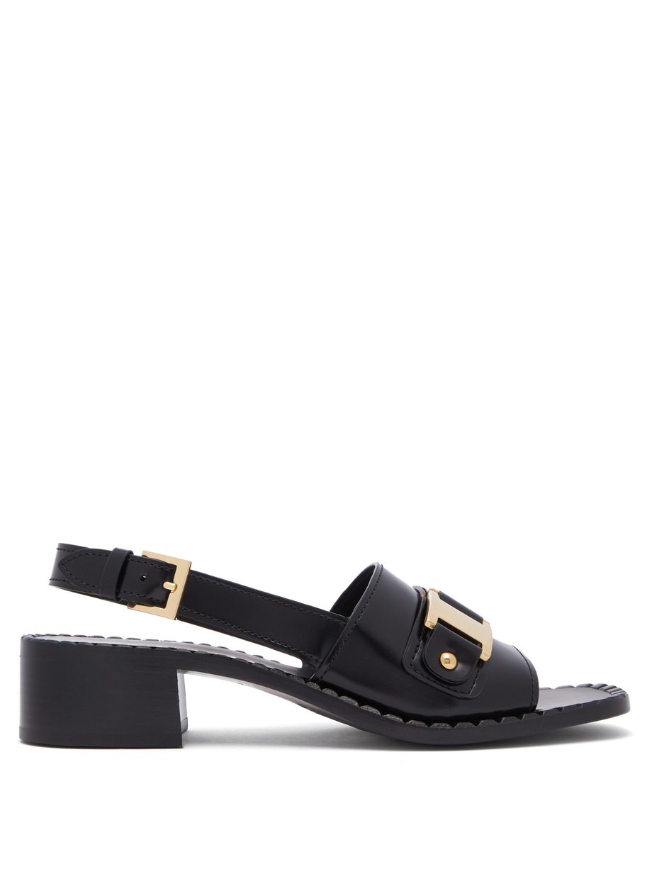 prada buckle heels