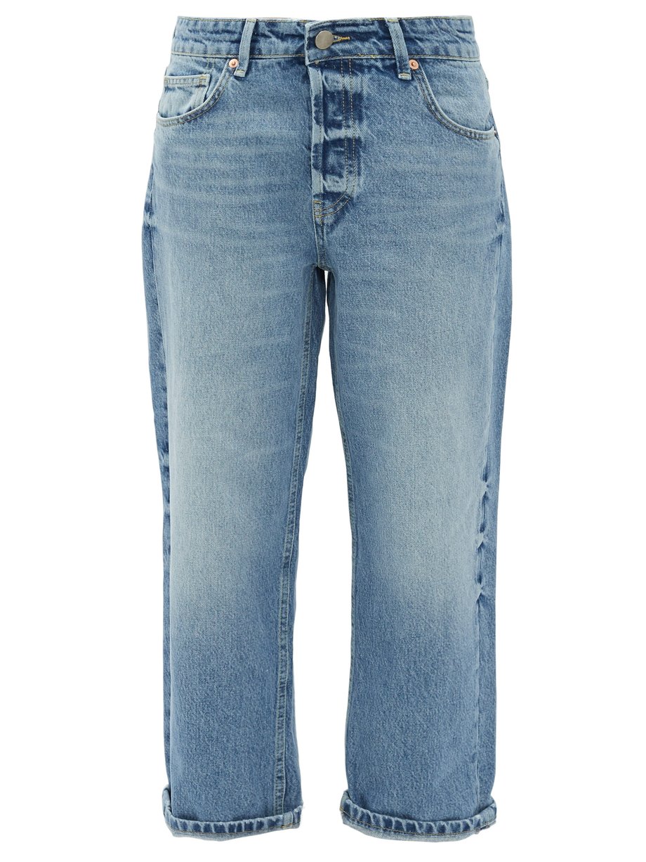 Navy Dad baggy boyfriend jeans | Raey | MATCHESFASHION UK