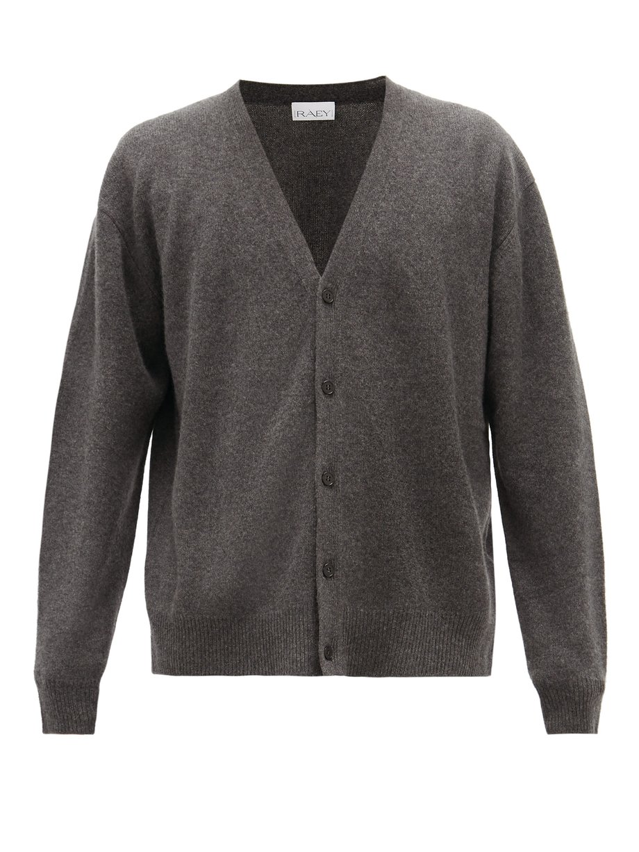 Grey Loose-fit cashmere cardigan | Raey | MATCHESFASHION US