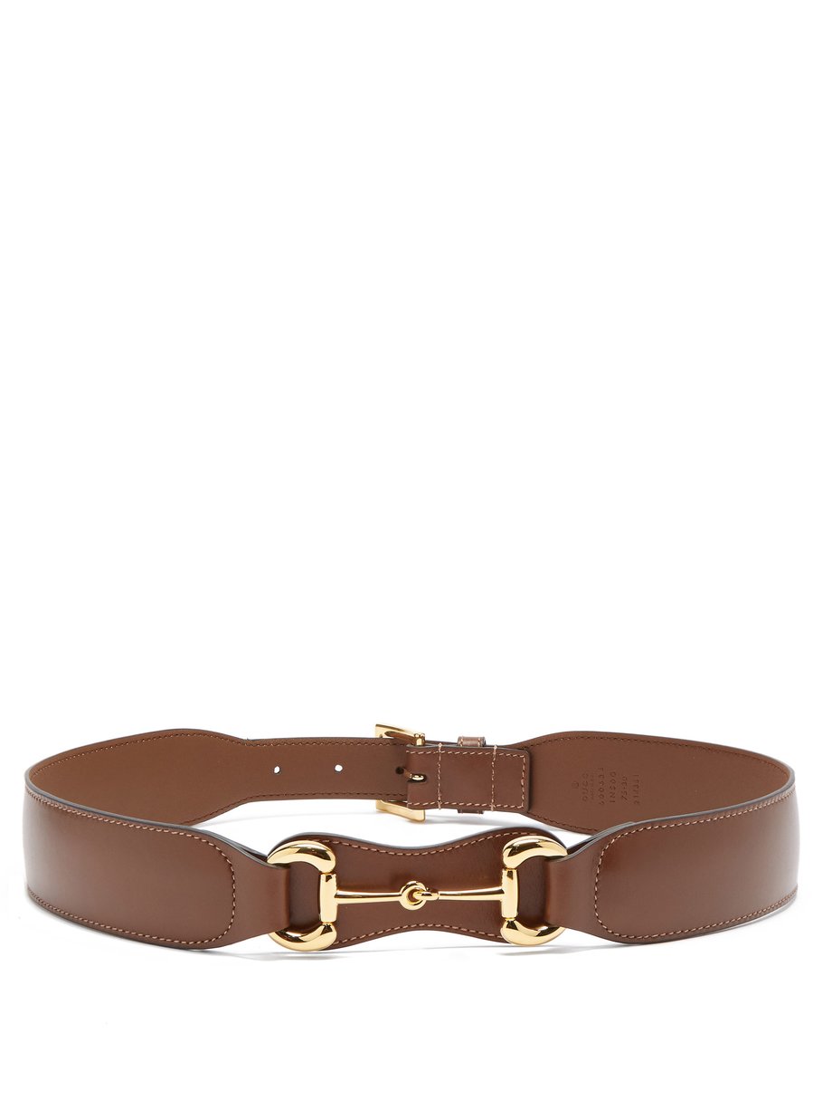Gucci Gucci Horsebit leather belt Brown 