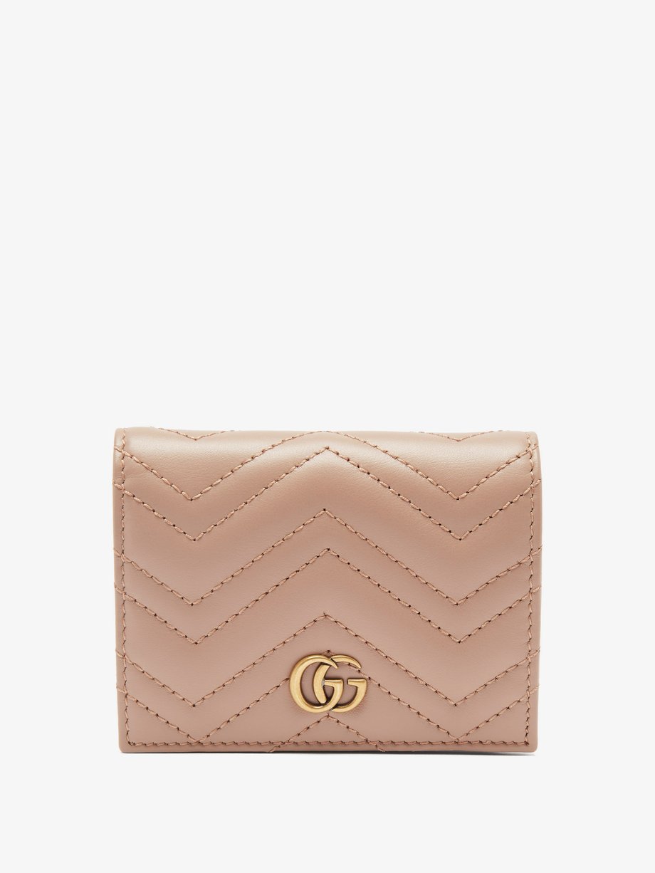 gucci quilted card holder