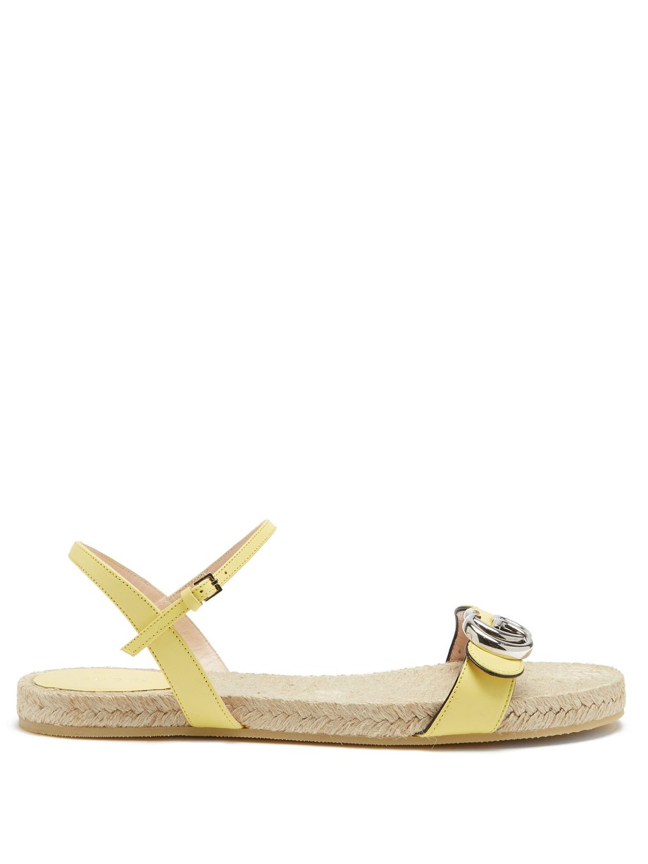yellow gucci sandals