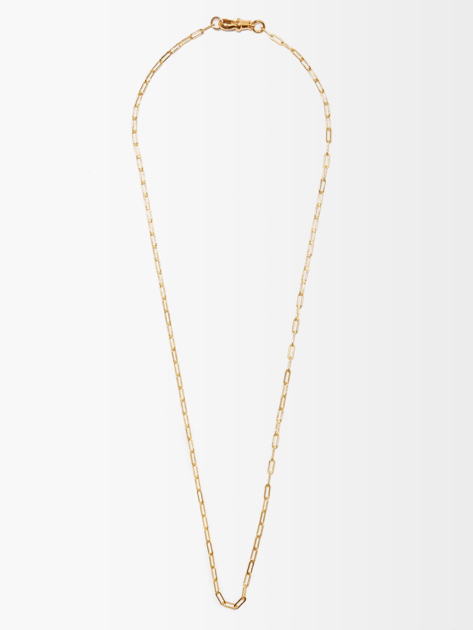 Bottega Veneta Chain Necklace in Gold Metallic Mens Jewellery Necklaces for Men 