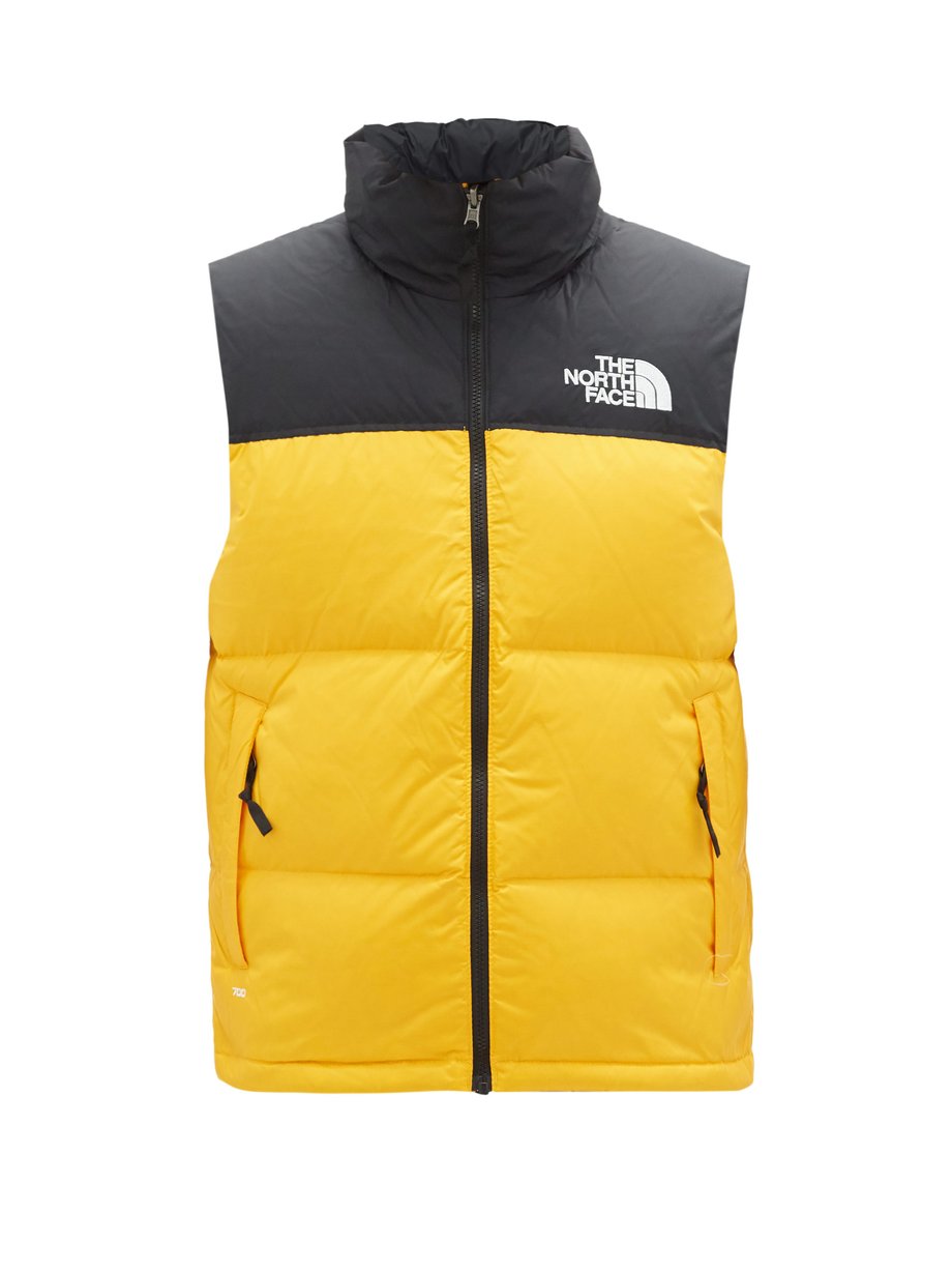 Yellow Nuptse 1996 quilted-ripstop down gilet | The North Face ...