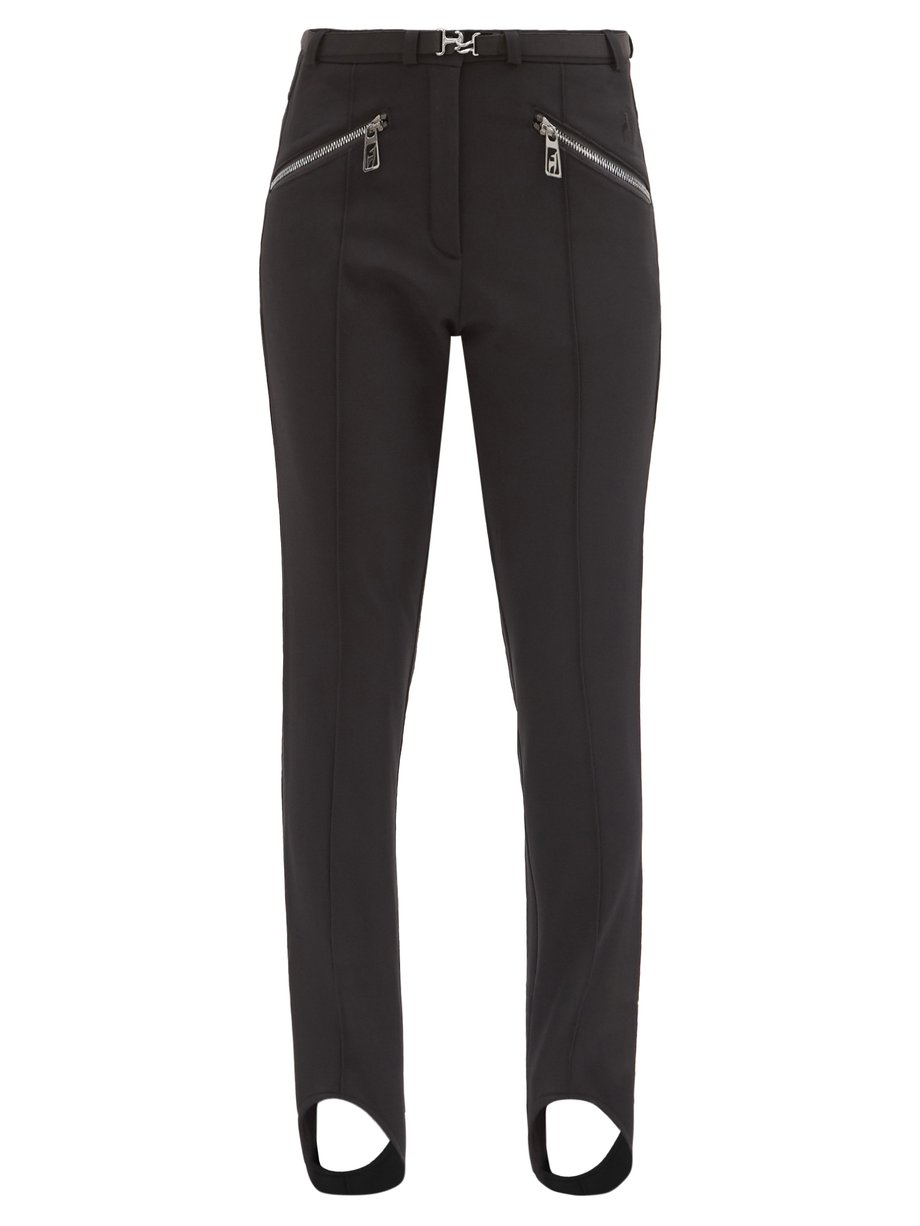 Black Ava stirrup soft-shell ski trousers | Toni Sailer | MATCHESFASHION UK
