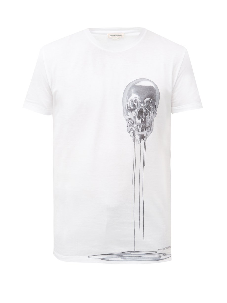 alexander mcqueen skull t shirt