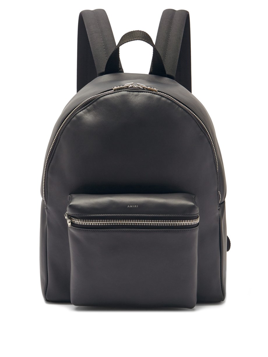 Leather backpack Black Amiri | MATCHESFASHION FR