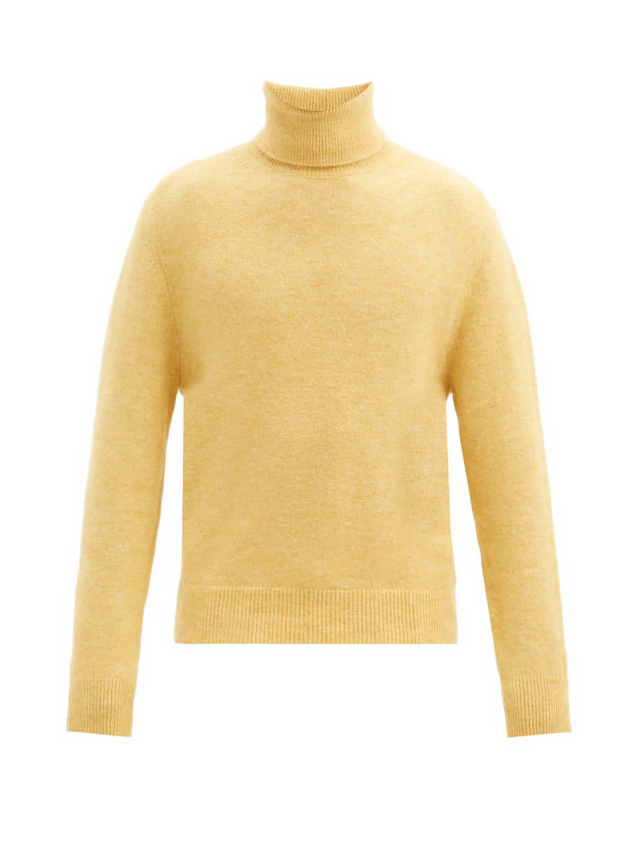 Yellow Malthe roll-neck sweater | Nanushka | MATCHESFASHION AU