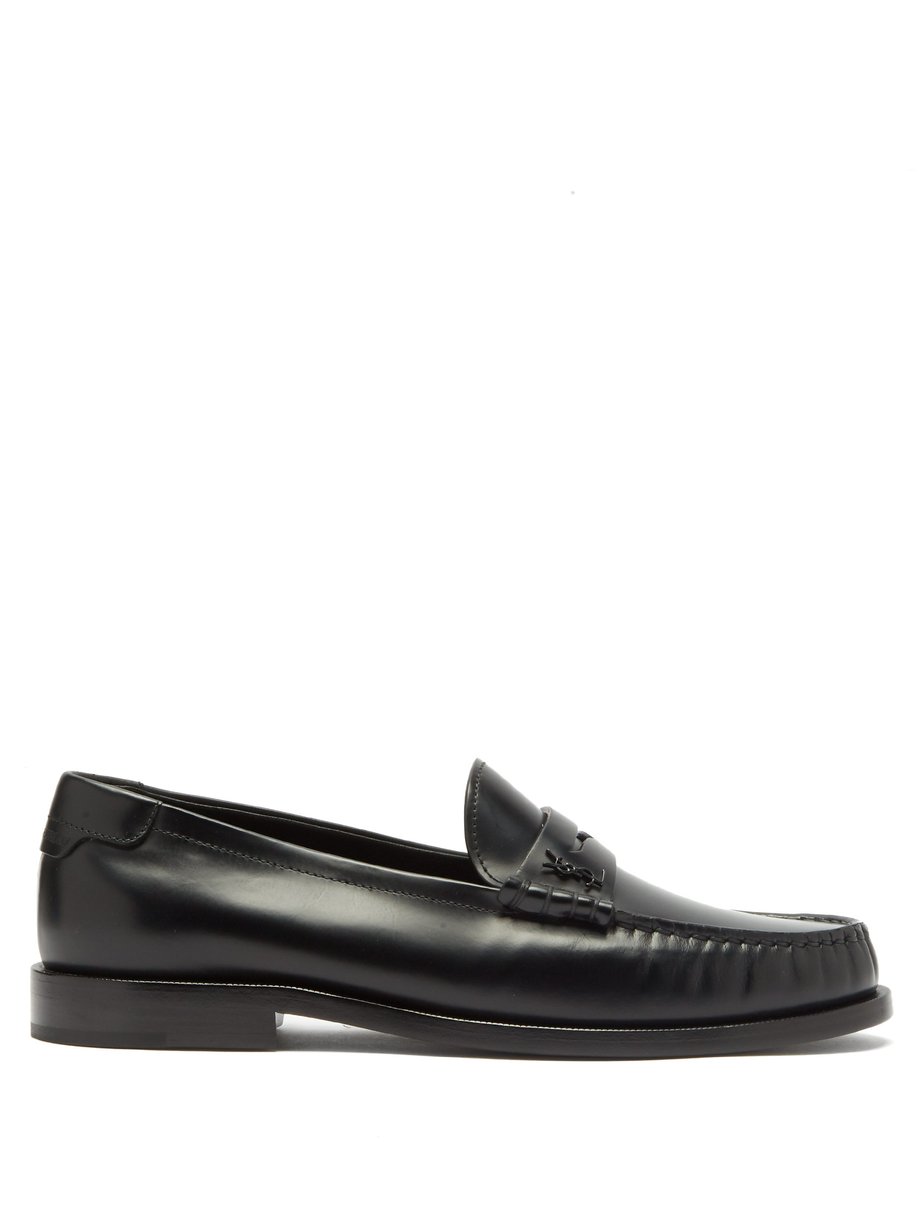 Black Le Loafer leather loafers | Saint Laurent | MATCHESFASHION AU