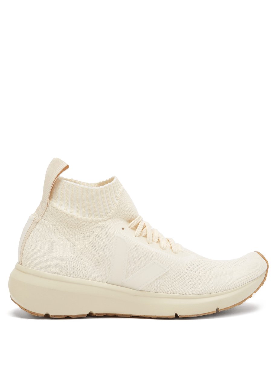 Rick Owens X Veja ヴェジャ ソックススニーカー ホワイト Matchesfashion マッチズファッション