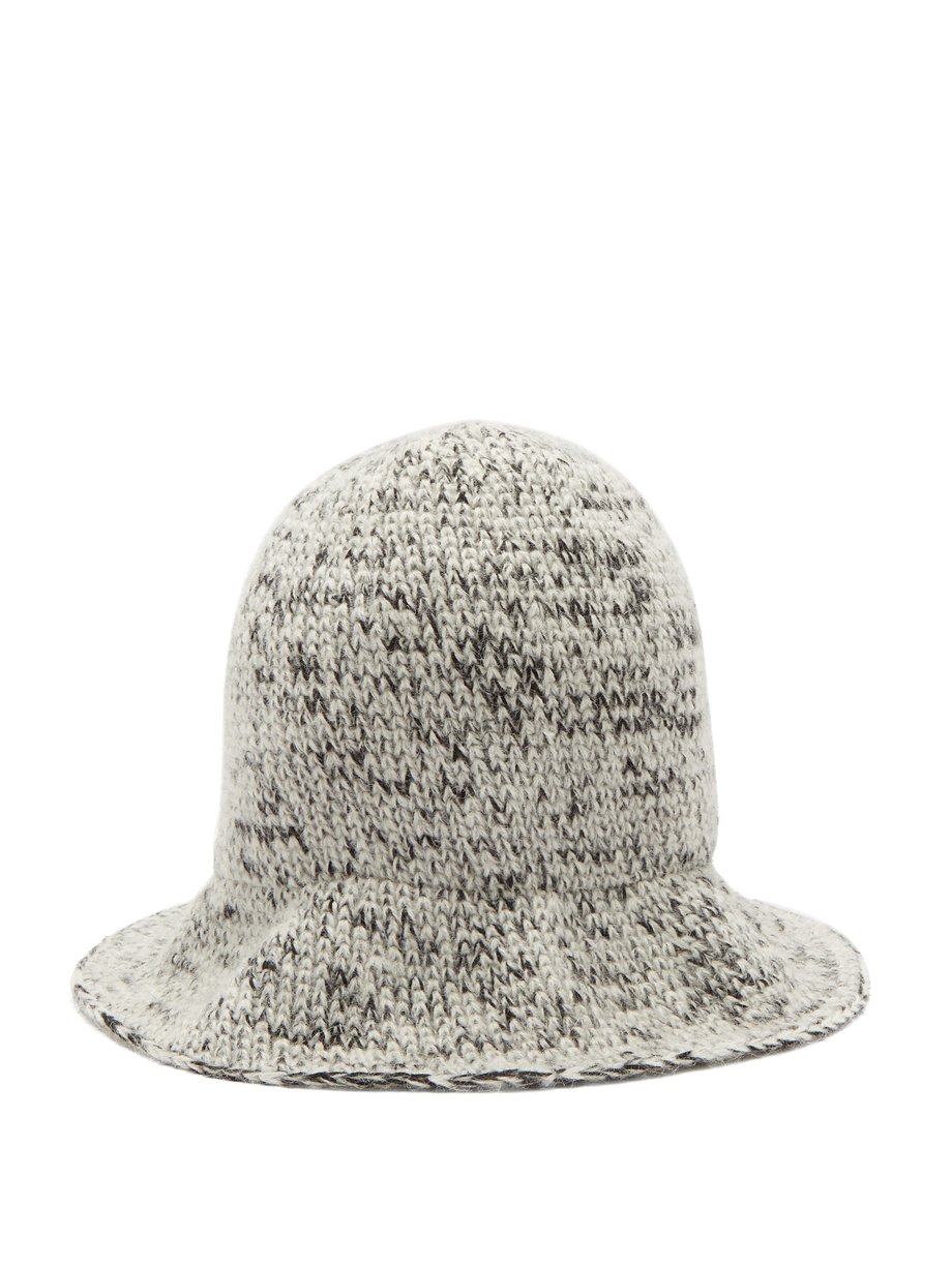 Elongated wool bucket hat Grey Reinhard Plank Hats | MATCHESFASHION FR