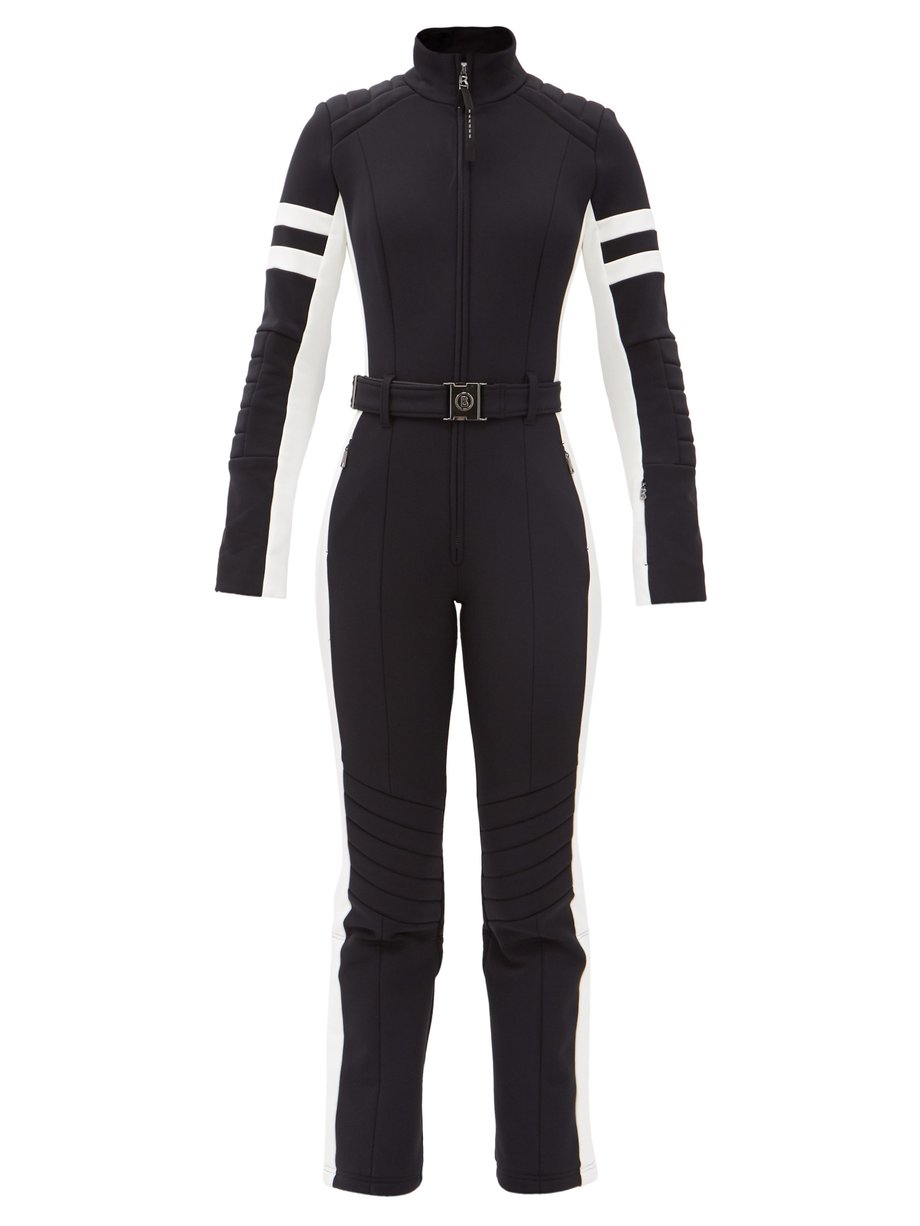 Black Cat belted soft-shell ski suit | Bogner | MATCHESFASHION US