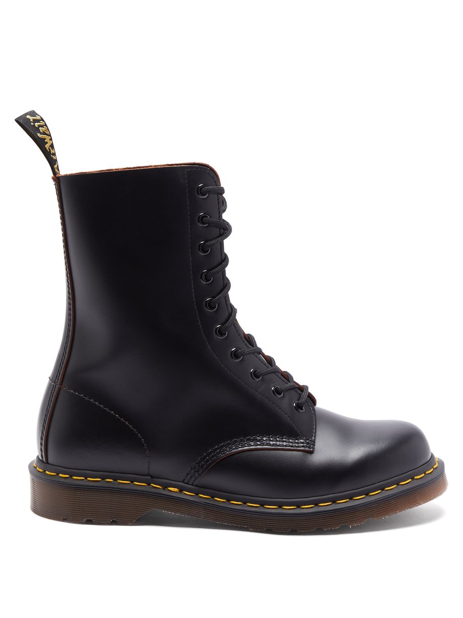 Black 1490 leather boots | Dr Martens | MATCHESFASHION AU