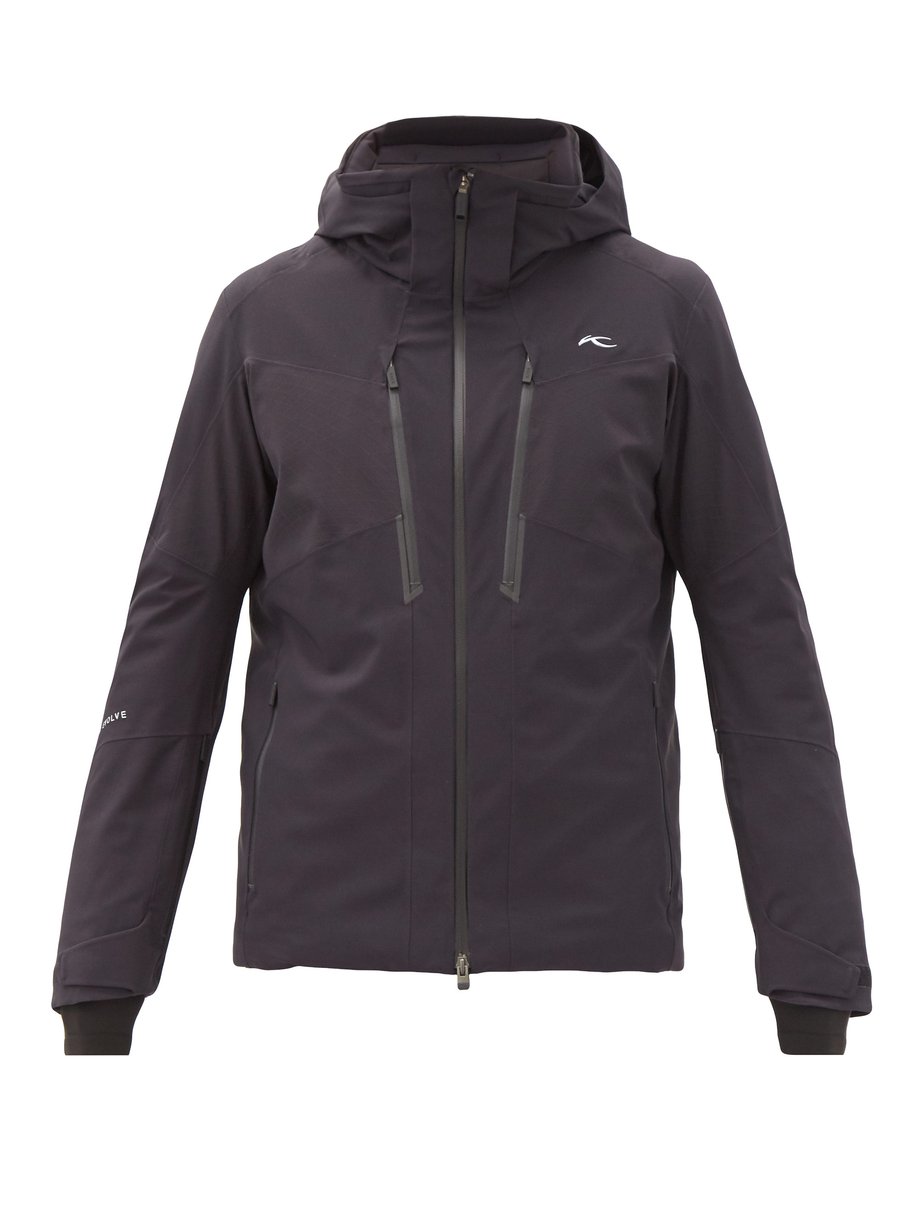 Black Evolve hooded ski jacket | KJUS | MATCHESFASHION US