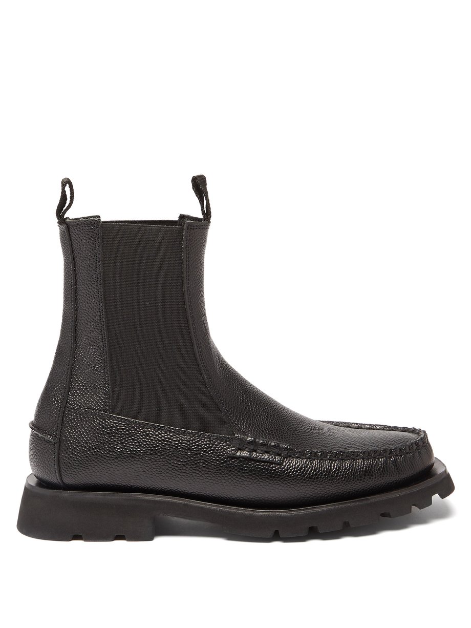 Black Alda Sport leather boots | Hereu | MATCHESFASHION US